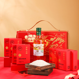 北纬纯净食品|【省博联名】四时佳兴礼盒油粮羊脂米丝苗米茶籽油