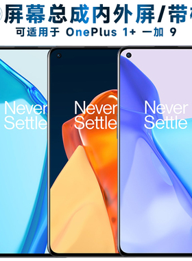 盾令屏幕总成可适用于OnePlus 1+9屏幕总成带框一加九触摸屏1加9液晶屏一加9显示屏内外屏一体手机屏电池中框