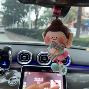 佛小伴莲花小佛挂车随身云冈石窟玩偶毛绒可爱钥匙扣挂件工厂直销