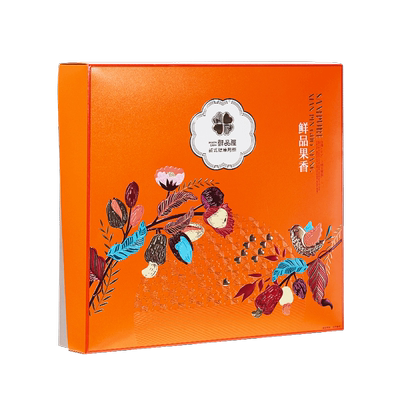 鲜品屋果香月饼礼盒装广苏港式巧克力黑松露流心多味中秋节送礼品