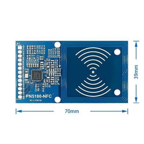 PN5180模块 NFC模块 支持ISO15693 RFID高频IC卡ICODE2读写模块