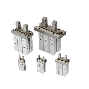 厂家SMC型MHZ2 导轨平行夹爪直销 MHZL2全系列平行手指气缸