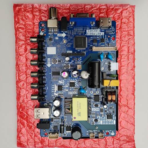 全新液晶电视机主板 T.R67.PB819 灯条供电电压33V-43V 48W 600mA