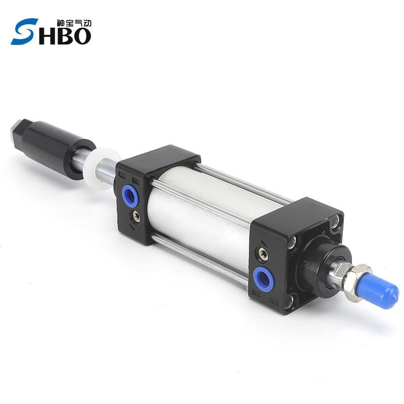 SCJ32/40/50/63*25x75X100*125X150*200-50小型气动气缸可调行程