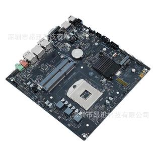 全新HM65双D3内存一体机电脑主板SATA协议M.2及DC12V 19V宽压电源