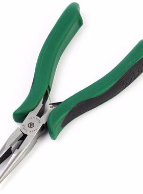 老A（LAOA）有牙扁嘴钳迷你扁口钳电子钳6英寸 LA117226