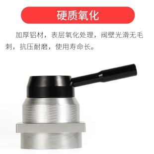 8D三位四通 气动手转阀气缸推拉控制阀底部进出气开关手动阀K34R6
