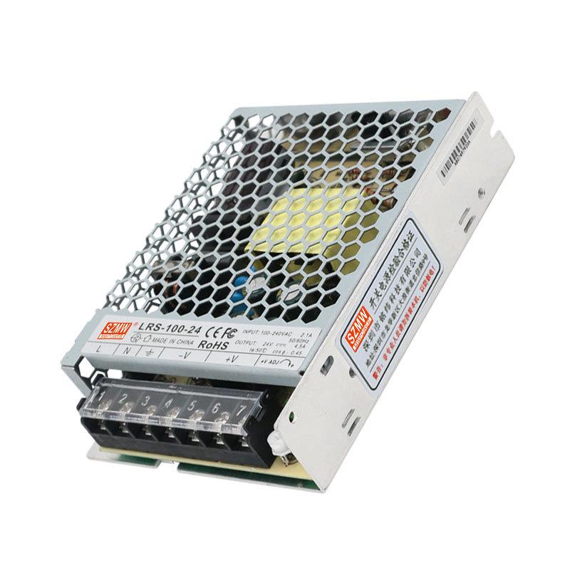 SZMW薄款开关电源 LRS-100-24V4.5A 12V8.3A 交流转DC直流24V电源