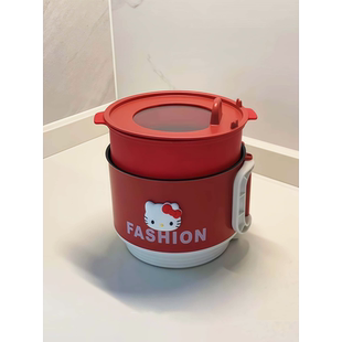 【一人食电煮锅】哈喽Kitty上班族学生宿舍便携火锅泡面碗分体式