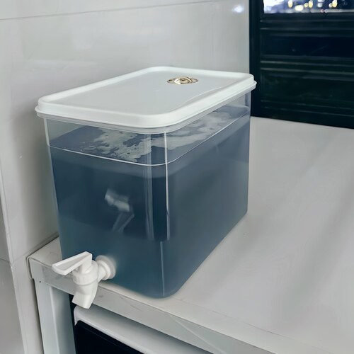 【收纳神器】饮料奶茶收纳桶带水龙头泡茶桶冰桶大容量收纳盒家用