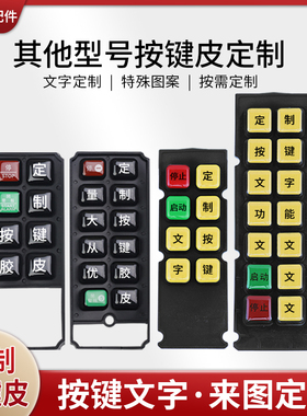 非标定制按键皮禹鼎遥控器F21-E1B F23-A++按键皮 联系客服改价