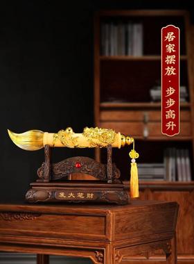 新款发大笔财招财创意中式摆件客厅老板办公室装饰品公司乔迁开业