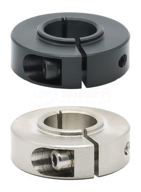 开口型凸台固定环带台阶挡圈光轴锁紧环轴承止推环FBG12-D15-S18