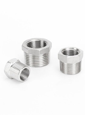 E-SUTPBJ12/23/24/34/36/38/46/68-304/316不锈钢异径接头内外丝