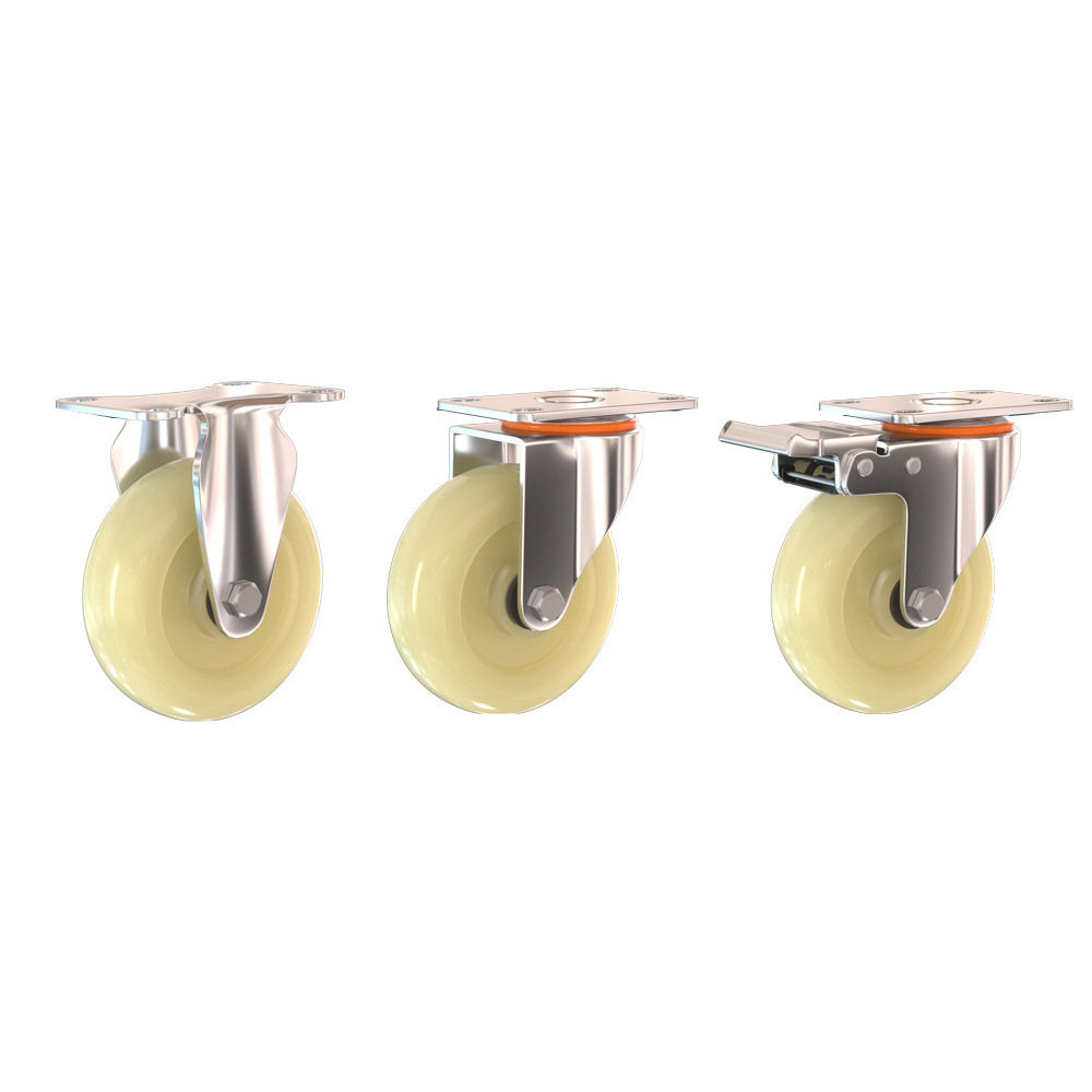 工业脚轮万向带刹车C-CJWS/C-CJWJ/C-CJWK75/100/125-P