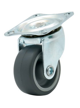 轻载型工业脚轮橡胶静音轮CLGJ CLGK CLGS25/32/38/50/65/75-R/N