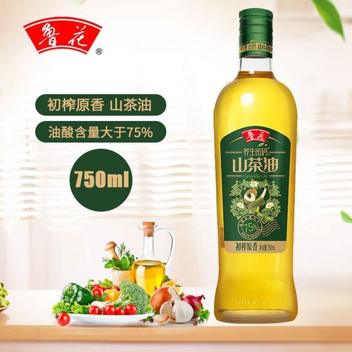 鲁花山茶油750ML压榨工艺