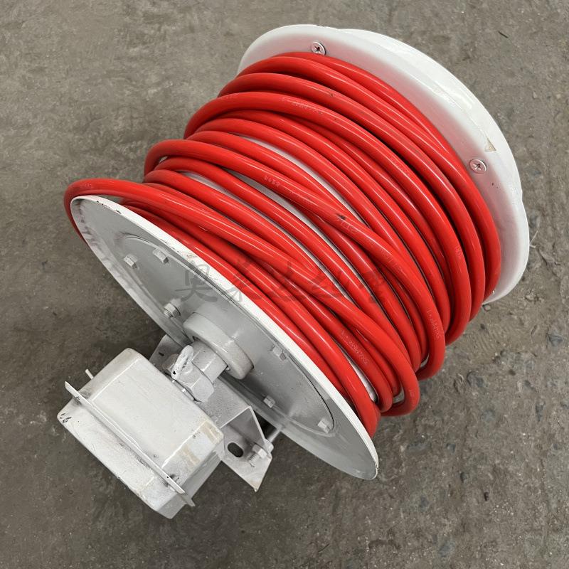 实体工厂JTDA弹簧电缆卷筒龙门吊放线卷线电缆卷筒