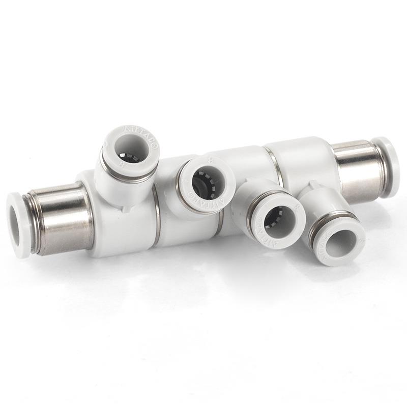 AirTac/亚德客气动可旋可变六通变径快速接头PHD10-8 PHD8-6-D
