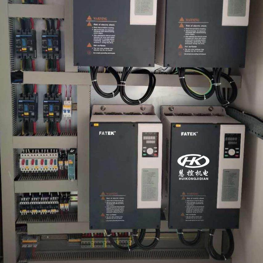 佛山自动切管机控制箱PLC编程控制箱自动车床控制柜覆膜机控制箱