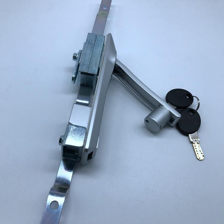 MS828L-2SC01锁芯银色连杆锁，电柜门锁，配电箱门锁，机箱机柜锁