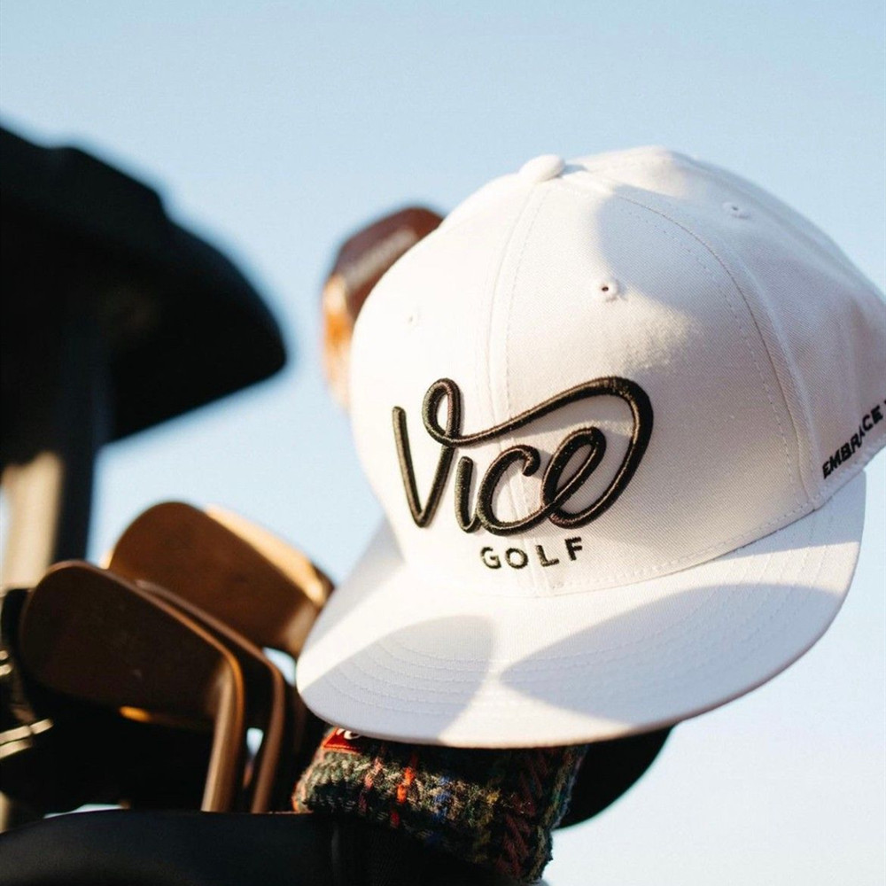 ViceGolf白色高尔夫球帽