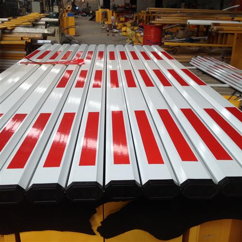 道闸栏杆道闸杆直杆停车场收费起落杆小区门禁门卫拦车栅栏八角杆