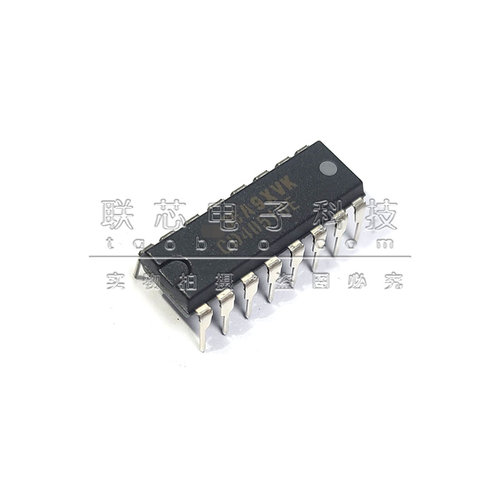 直插 CD4051BE DIP-16 CMOS逻辑器件 八选一模拟开关 全新原装