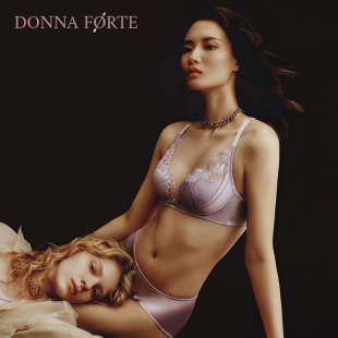 DonnaForte 华尔兹之夜 性感无钢圈内衣3 4中厚模杯车缝透气文胸