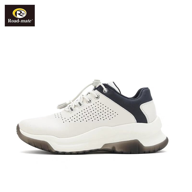 路伴女鞋四季 休闲小白鞋户外增高旅游鞋运动鞋老爹鞋