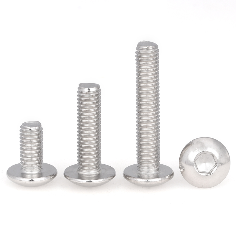 大扁头内六角304不锈钢机螺钉