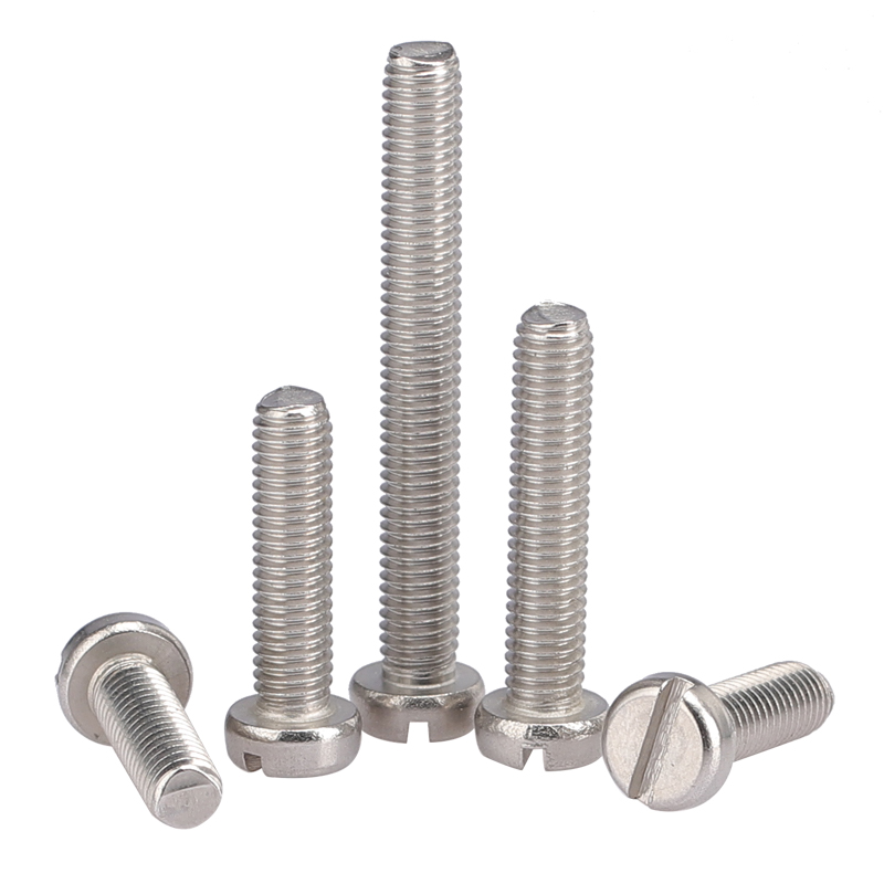 一字圆柱头螺钉304不锈钢