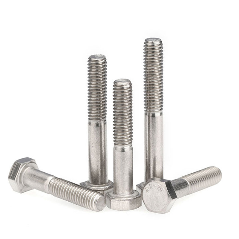 汉固威半牙304不锈钢外六角螺栓