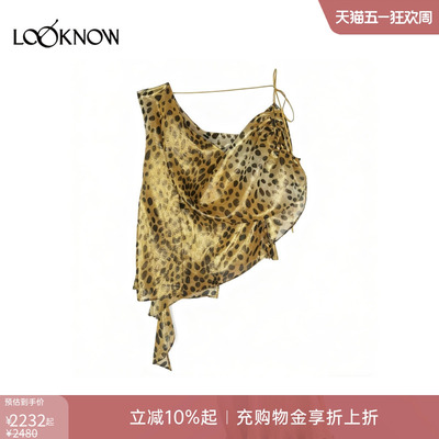 jacques wei x LOOKNOW设计师品牌2026年春夏新品不规则吊带背心