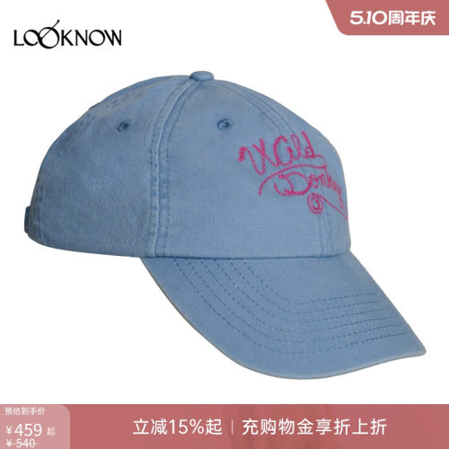 wild donkey x LOOKNOW设计师品牌2026年春夏新品logo鸭舌帽