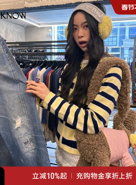 白鹿小酒窝同款SFSG x LOOKNOW 潦草大狗单肩包毛绒2025冬季新品