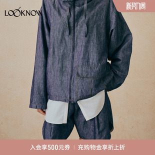百慕大宽松短裤 THE LOOKNOW2026春夏新品 女 LAWN