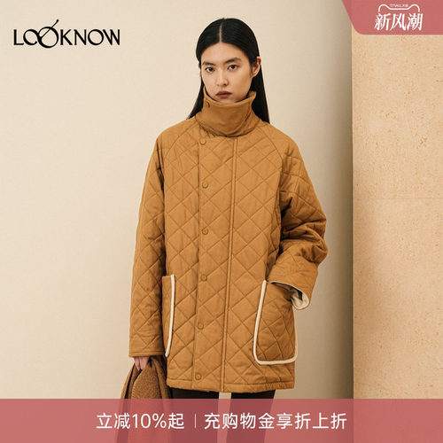 THE LAWN X LOOKNOW设计师品牌新品工装感绗外套女
