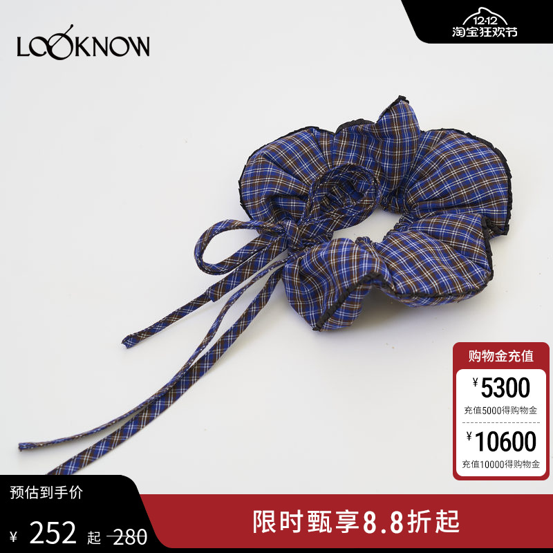 DONGDONGZHOU X LOOKNOW设计师品牌25秋冬新品多色时尚羽绒发圈