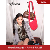 SFSG 新品 LOOKNOW水桶包系列软糯水桶单肩包节日送礼2025冬季