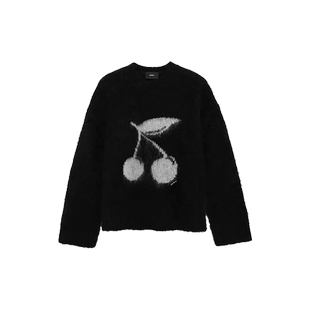 孙怡同款IMMI设计师品牌LOOKNOW秋冬樱桃针织内搭毛衣