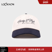 新款 SPORTY 海军蓝棒球帽 LOOKNOW2025冬季 AND RICH