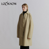 VIKTORIA CHAN设计师品牌LOOKNOW24春夏新款 卡其色Mena大衣女
