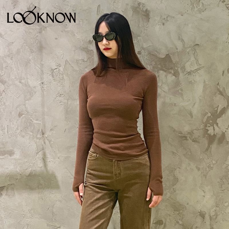 madeinnormal舒适百搭高领打底衫