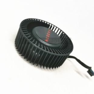 RX470白金 蓝宝石公版 RX480 RX570 直径6.6CM涡轮显卡风扇 RX580