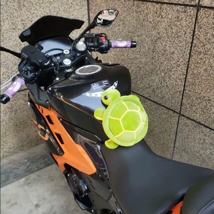 摩托车护蛋保护垫立体磁吸乌龟裆