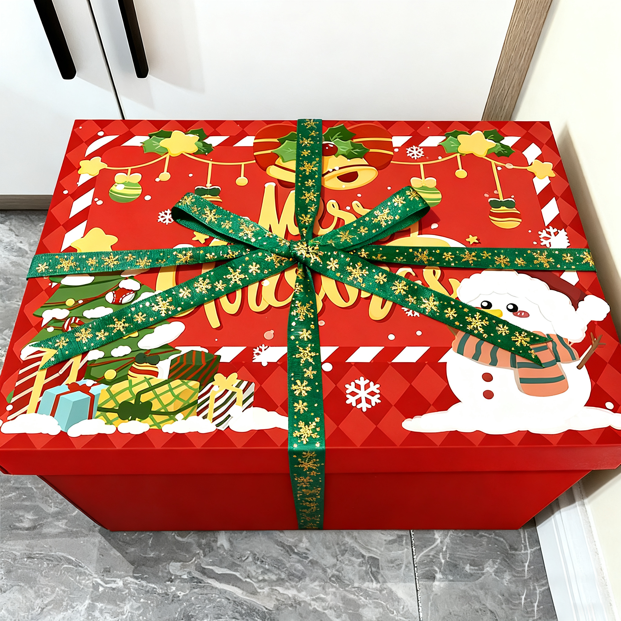 圣诞大尺寸礼物盒，浪漫惊喜礼物