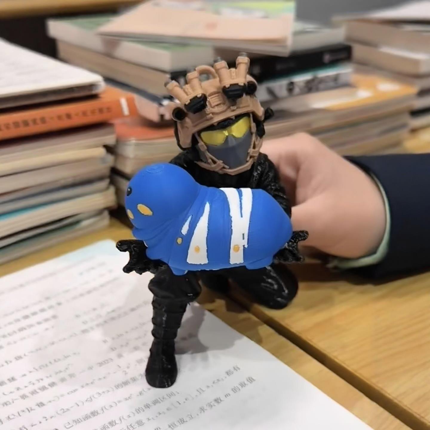 【三角洲】威虫摆件3d打印可分离高颜值挂件钥匙扣趣味玩具小装饰