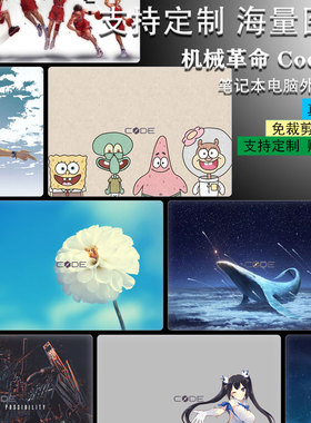 笔记本电脑贴纸适用16寸机械革命Code 01 Ver2.0外壳保护贴膜15.6寸Code 01机身防刮防水个性图案可定制贴纸