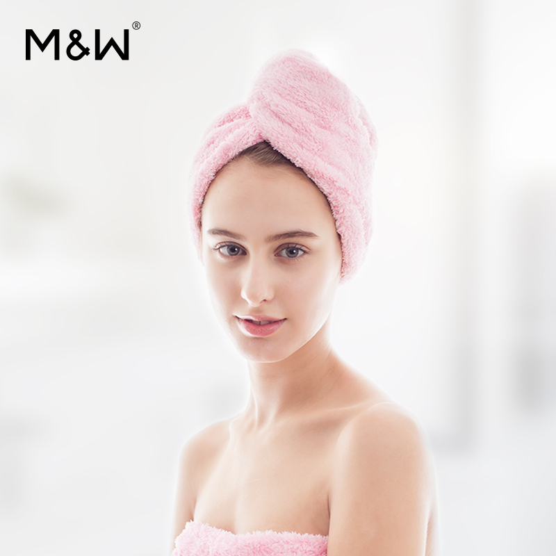 蜗品微丝超强吸水包头毛巾干发帽